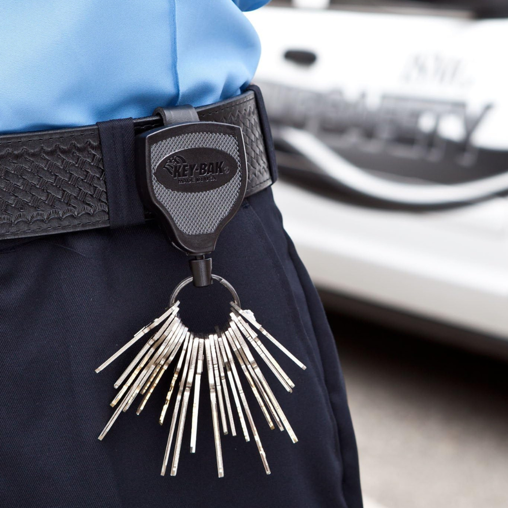 Key-Bak Super48 Super Duty Belt Clip Retractable Keychain