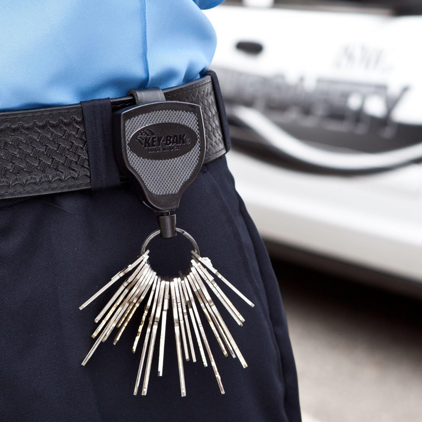 Key-Bak Super48 Super Duty Belt Clip Retractable Keychain