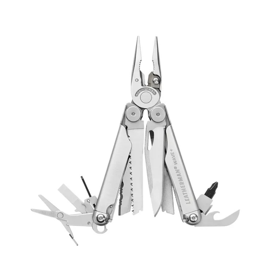 Leatherman w/Nylon Button Sheath Sidekick Stainless Steel Multitool