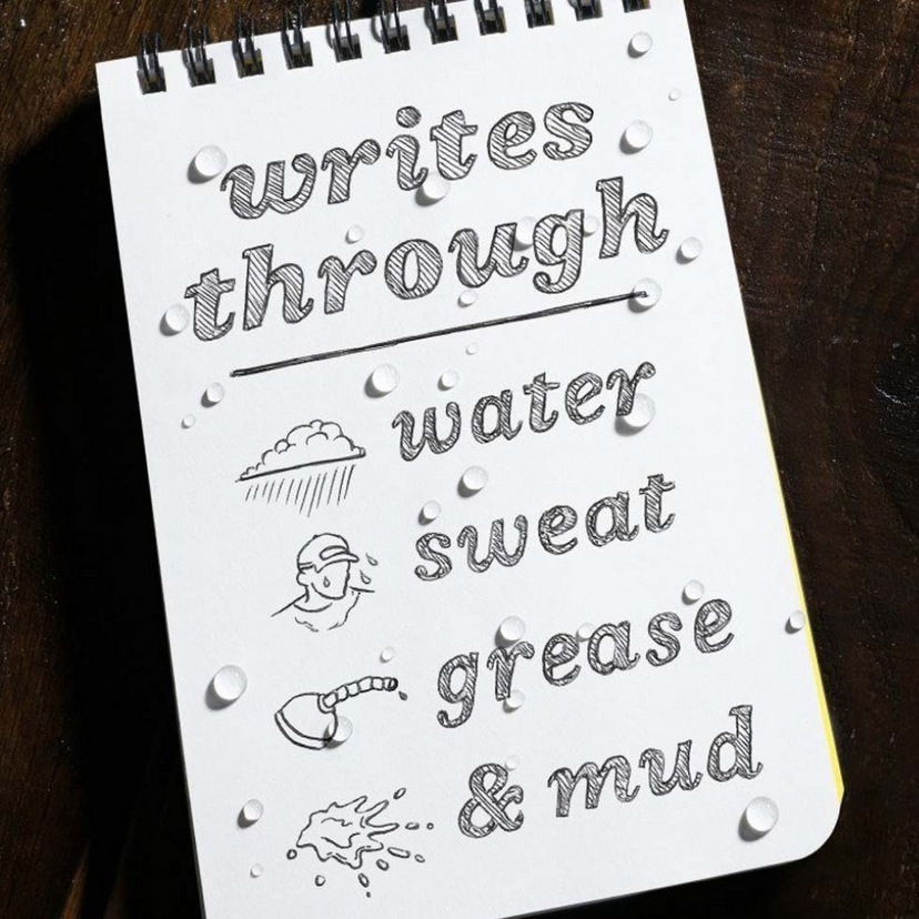 Rite in the Rain Black Metal Clicker Pen