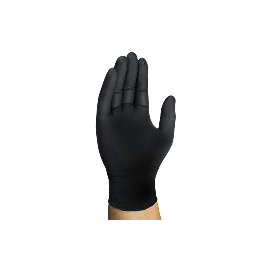 Mechanix Wear HD 100pk Black Nitrile Gloves