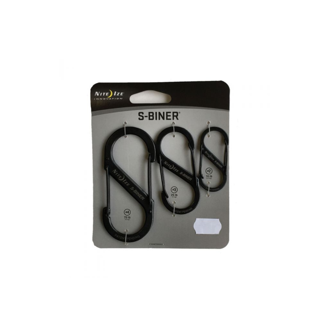 Nite-Ize S-Biner 3pk Combo SlideLock Carabiner