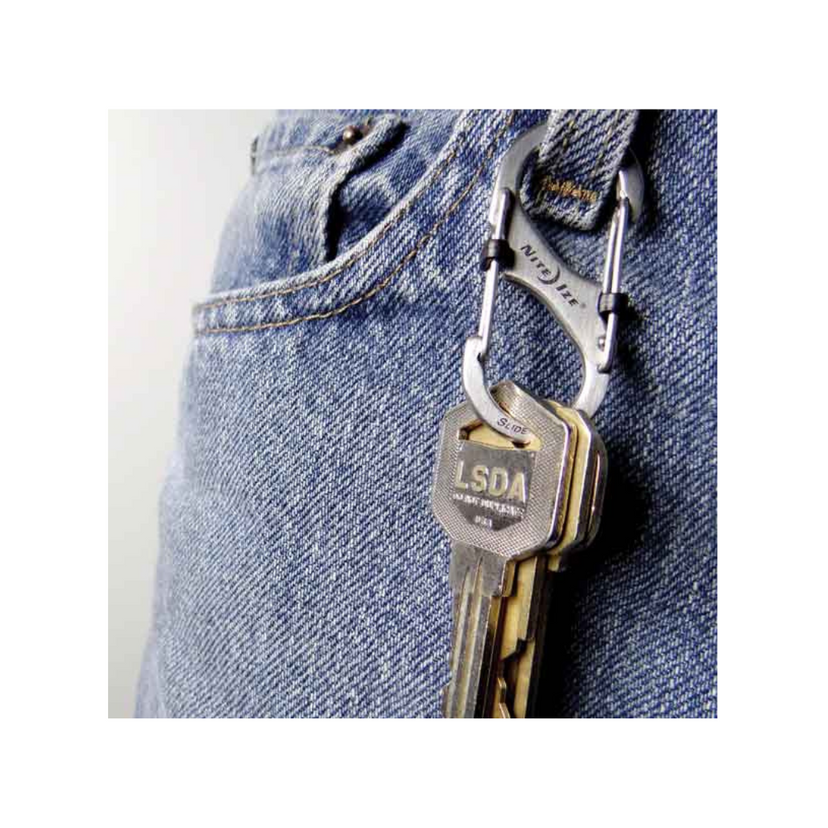 Nite-Ize S-Biner SlideLock Steel Carabiner