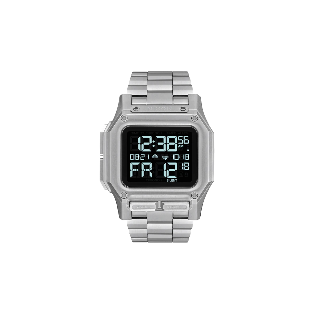 Nixon Regulus Stainless Steel Digital Watch