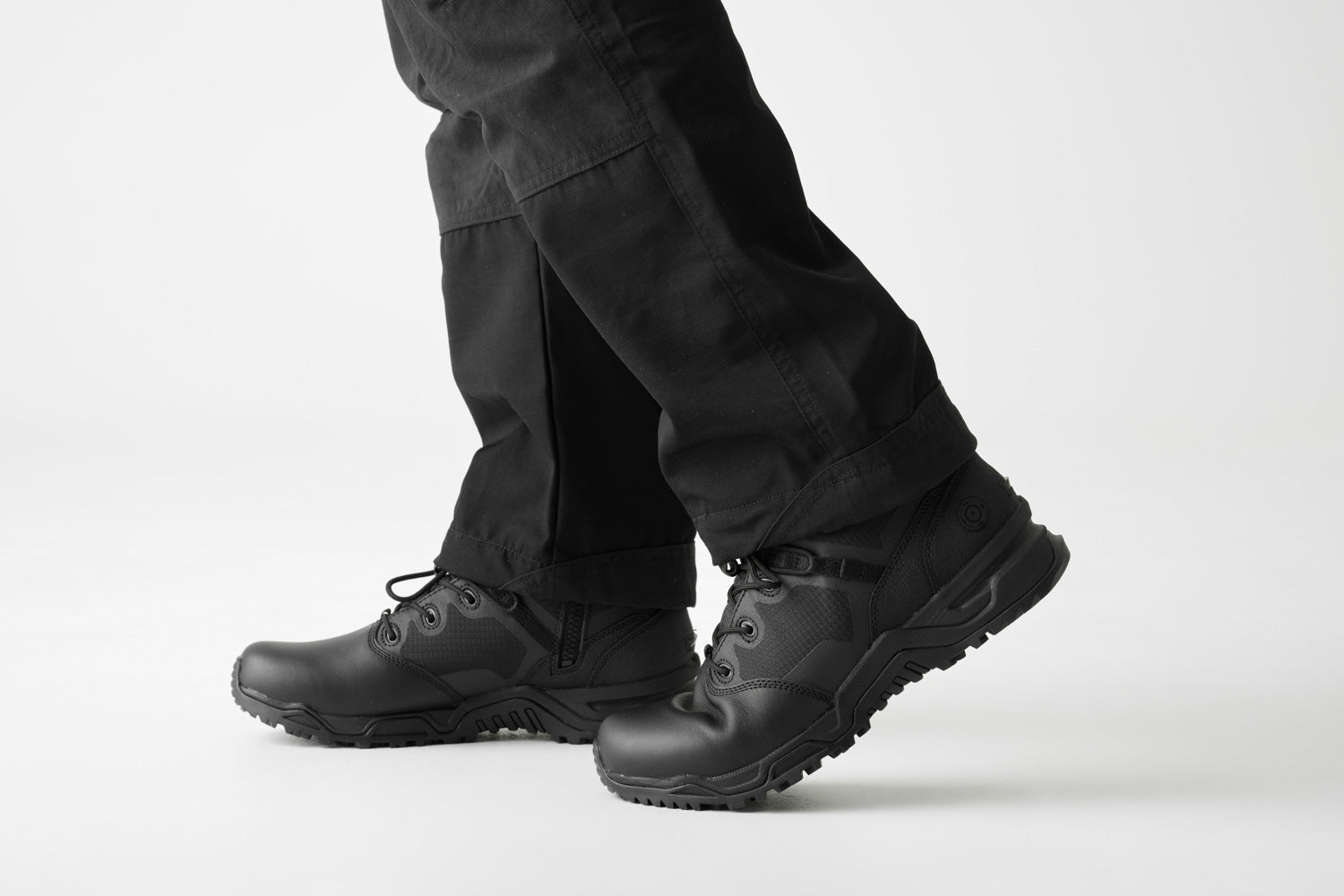 Original SWAT Alpha Fury 6"Side Zip WP Polishable Toe Boot