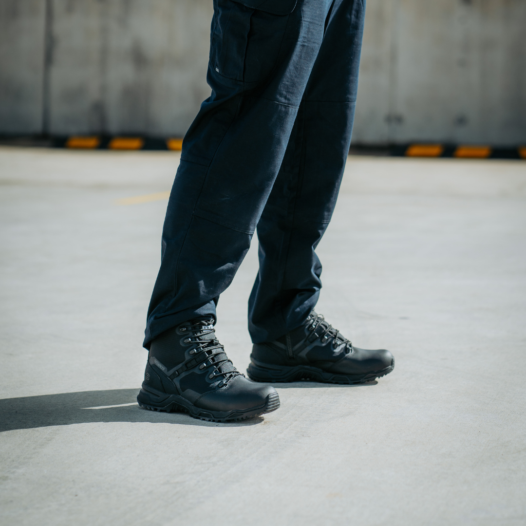 Original SWAT Alpha Fury 8” Side Zip WP Polishable Toe Boot