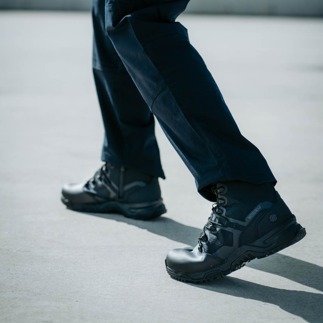 Original SWAT Alpha Fury 8” Side Zip WP Polishable Toe Boot