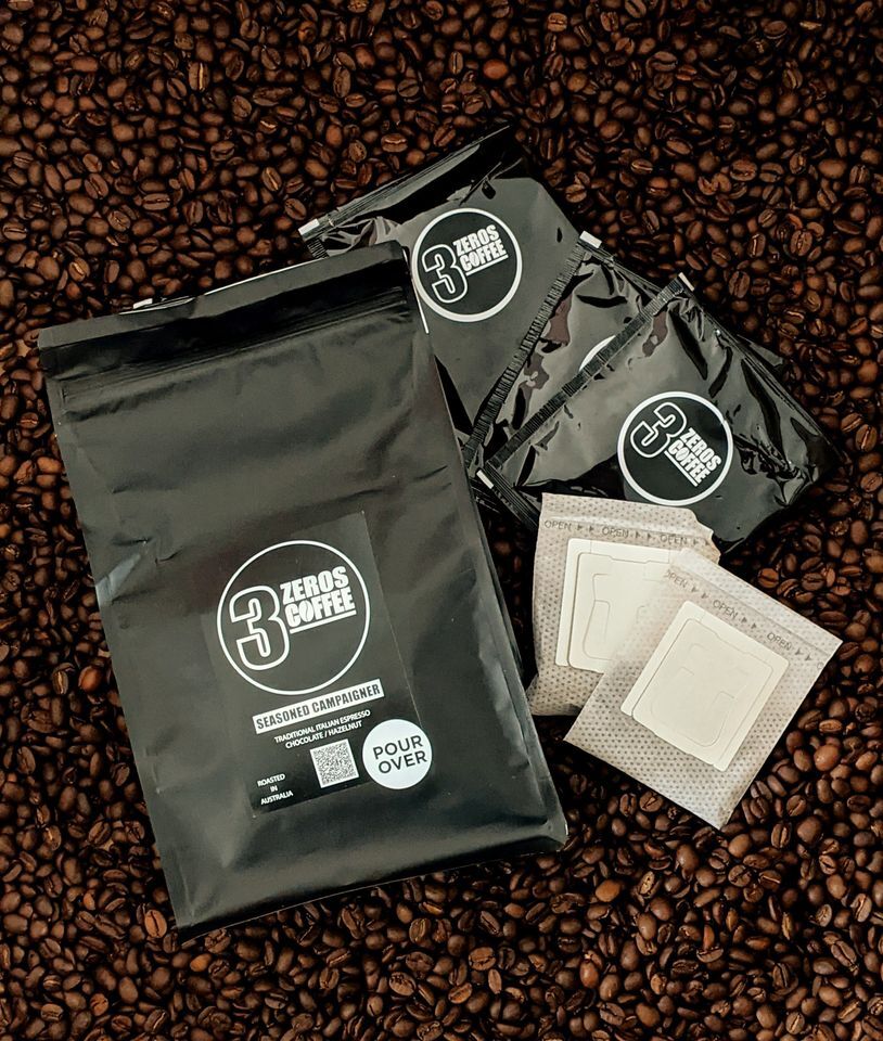 3Zeros Coffee Seasoned Campaigner Pour Overs
