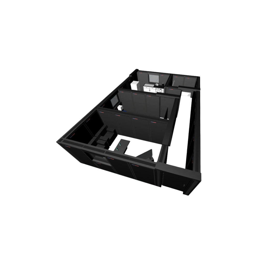 Ultimat BlackWall Half Wall Module