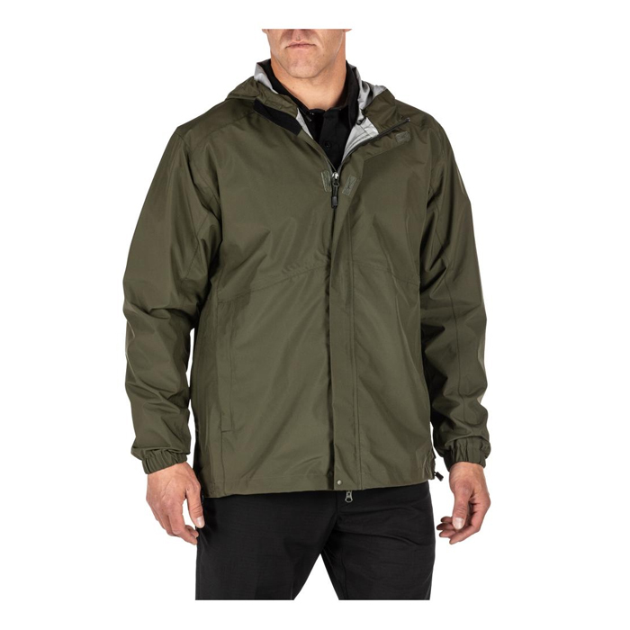 5.11 Tactical Duty Rain Shell - Black - Extra Large