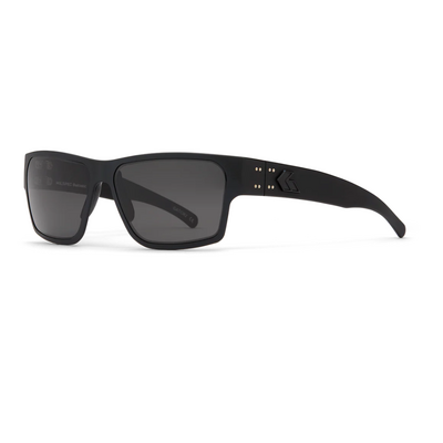 Gatorz Eyewear - Delta - Black Anodized w. Black Logo - Ballistic