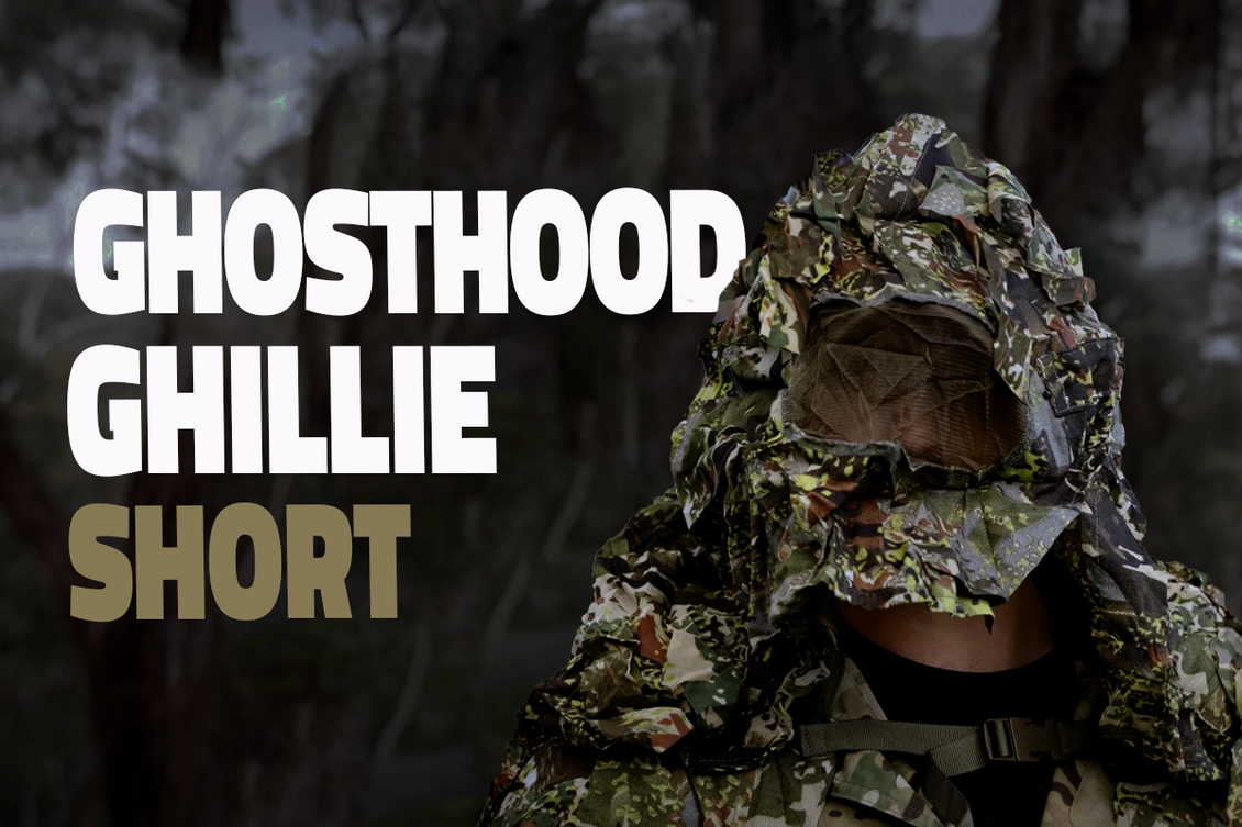 Ghosthood Ghillie Short: Concealment for a Battlespace With No Rear Areas