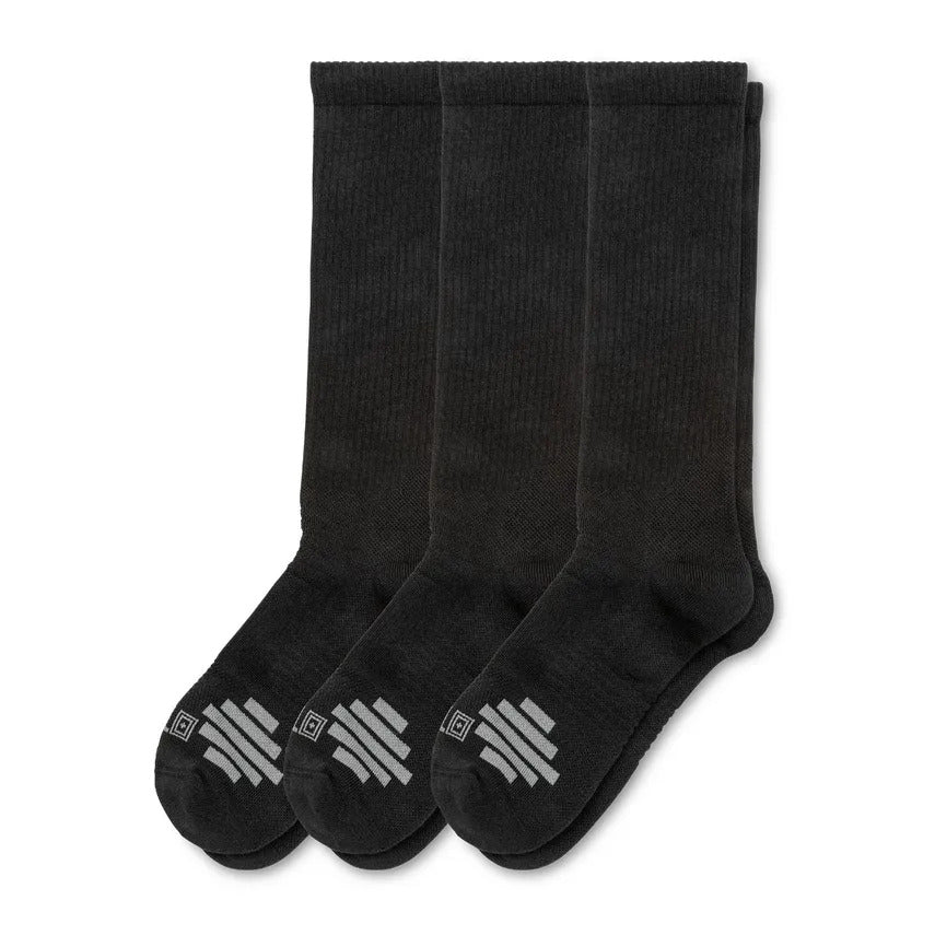 5.11 Tactical Duty Ready Plus OTC 3 Pack Crew Socks