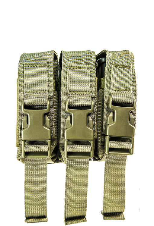 High Speed Gear Modular Triple Pistol Mag Pouch MOLLE