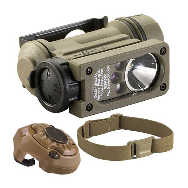 Streamlight Compact II Military Model Helmet Mount Sidewinde