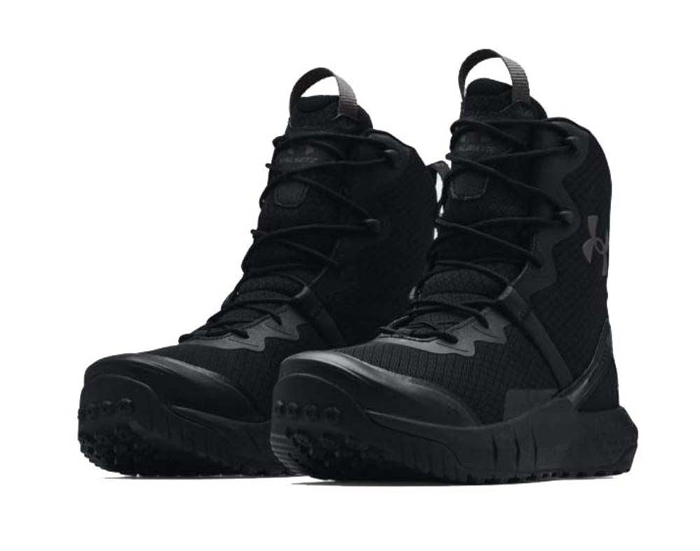 Under Armour Micro G Valsetz Mid Side-Zip – Black