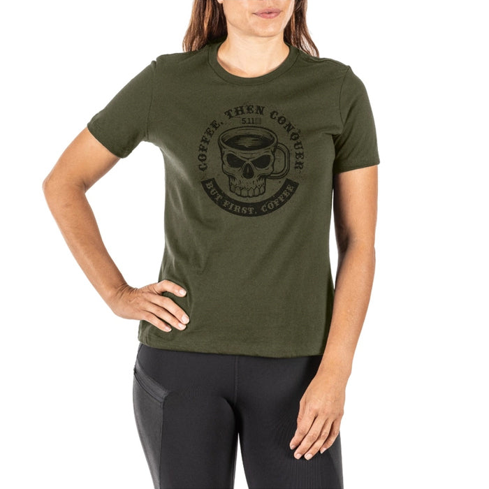 5.11 Tactical Women's Coffee Then Conquer T-Shirt