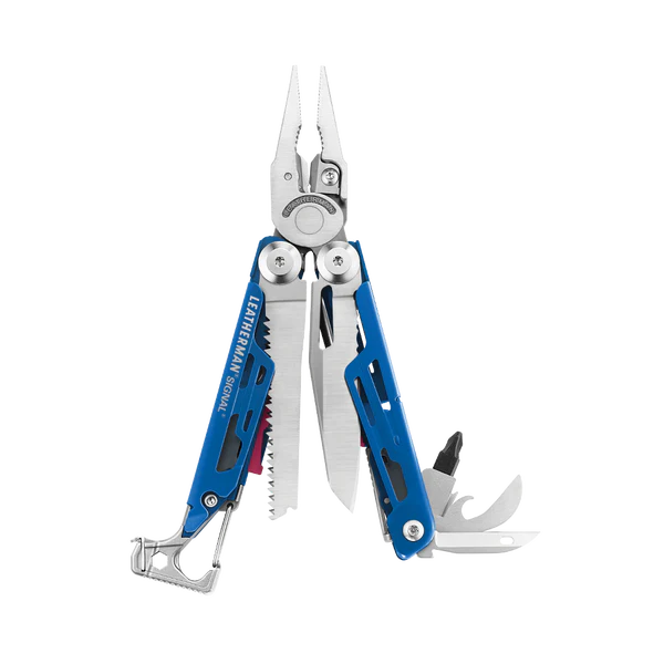 Leatherman Signal Cobalt w Button Sheath / Box