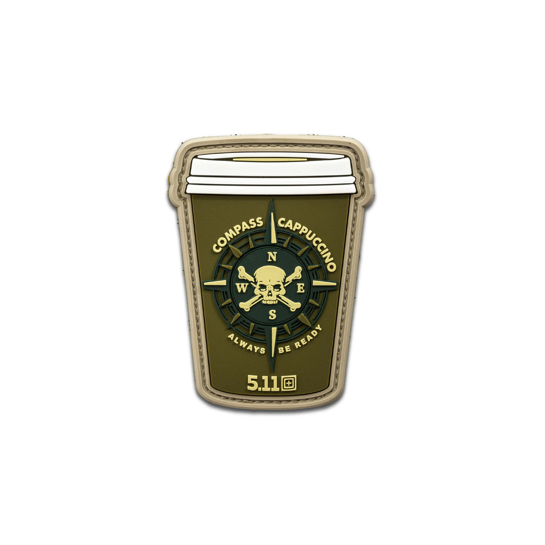 5.11 Tactical Compass Cappuccino Patch