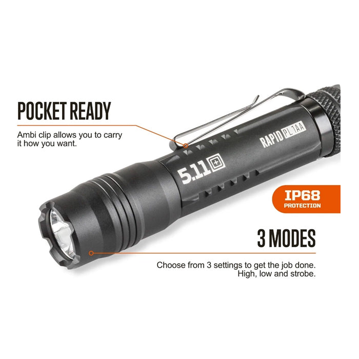 5.11 Tactical Rapid PL 1AA Flashlight