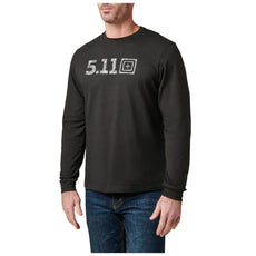 5.11 Tactical Camo Logo Fill Long Sleeve Tee