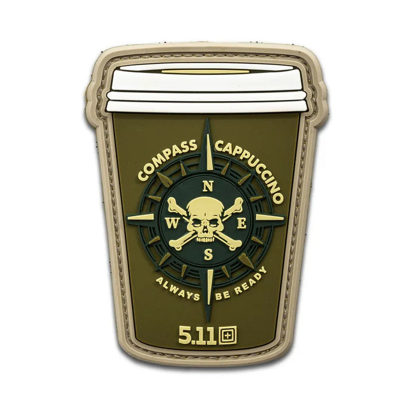 5.11 Tactical Compass Cappuccino Patch