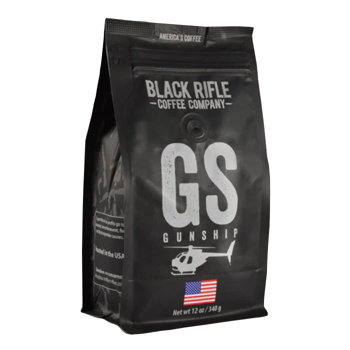 Black Rifle Coffee Company Ground Coffee Gunship Blend Light