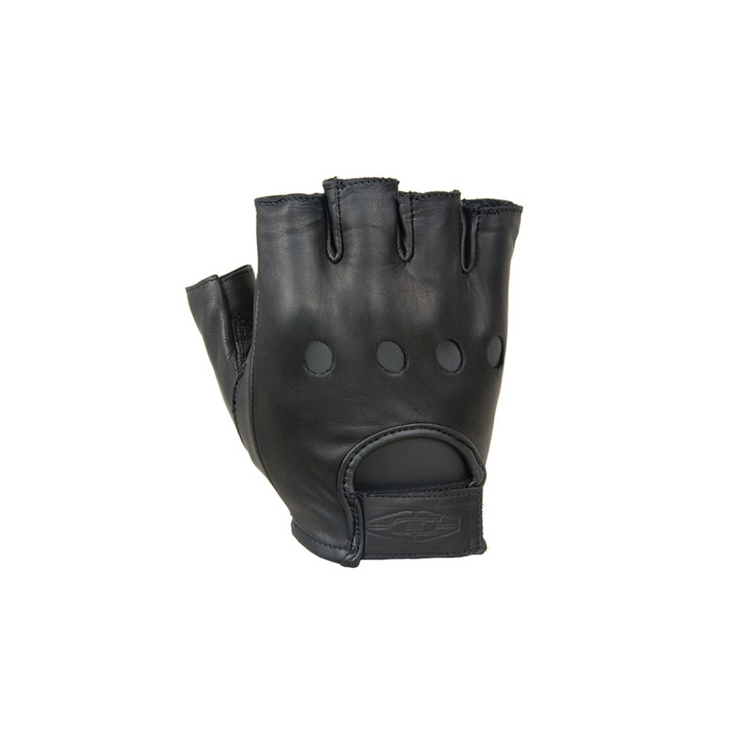 Damascus Premium Leather Driving Gloves (Half Finger)