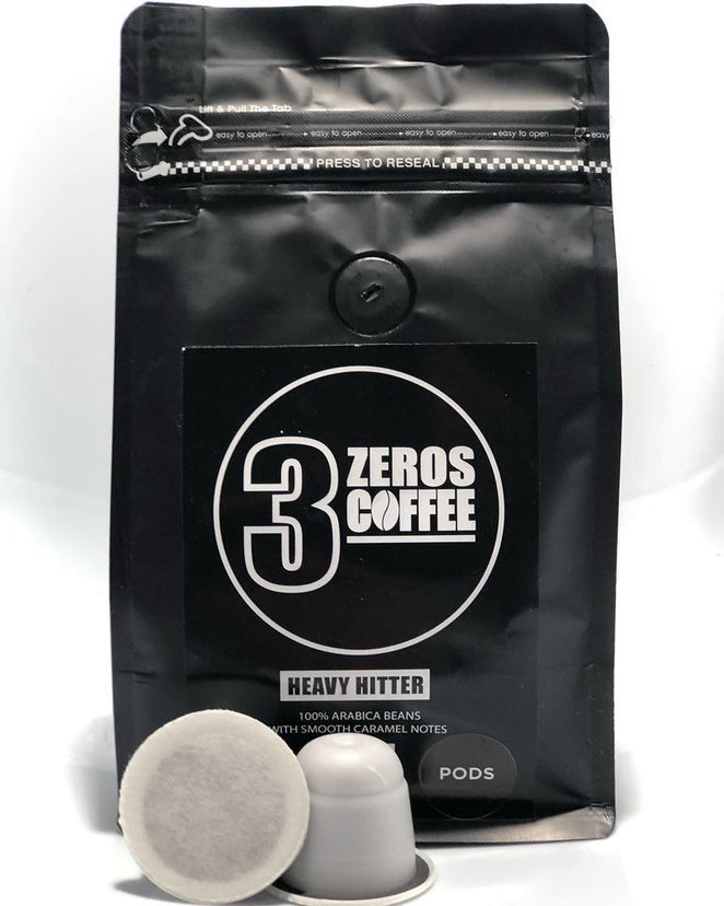 3Zeros Coffee Heavy Hitter Pods