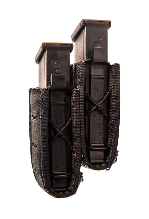 High Speed Gear Duty Staggered Double Pistol MOLLE TACO U-Mo