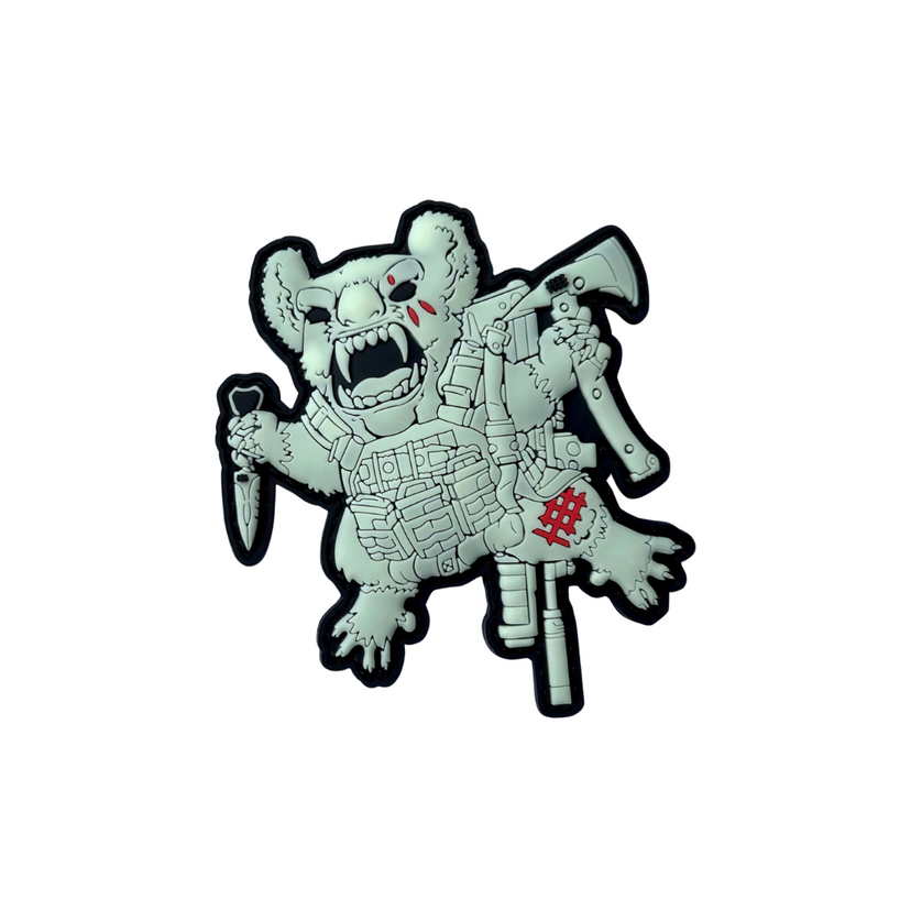 Halfbreed Blades Drop Bear Glow Patch