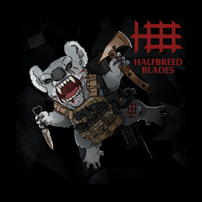 Halfbreed Blades Drop Bear Patch