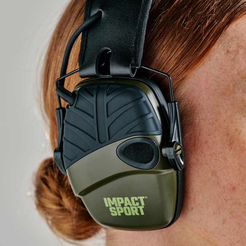 Howard Leight Impact Sport Sound Amplification Electronic Earmuff