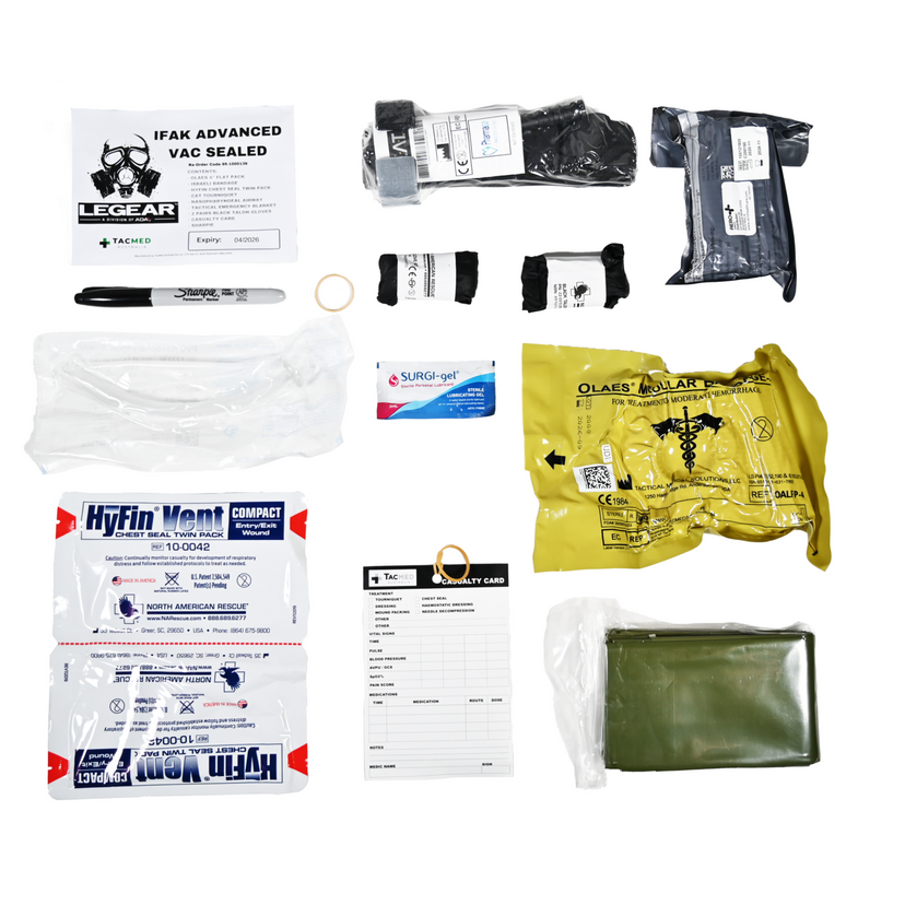 LEGEAR Individual Basic First Aid Kit (IFAK)