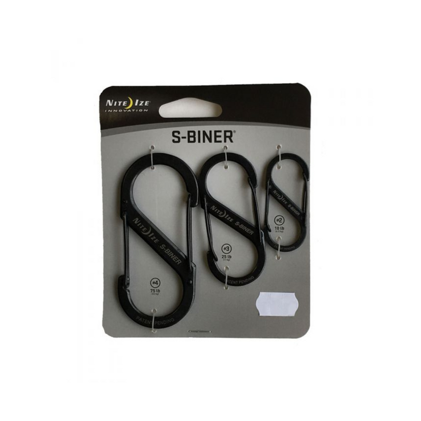 Nite-Ize S-Biner 3pk Combo SlideLock Carabiner