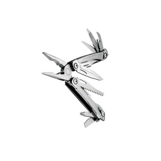 Leatherman w/Nylon Button Sheath Sidekick Stainless Steel Mu