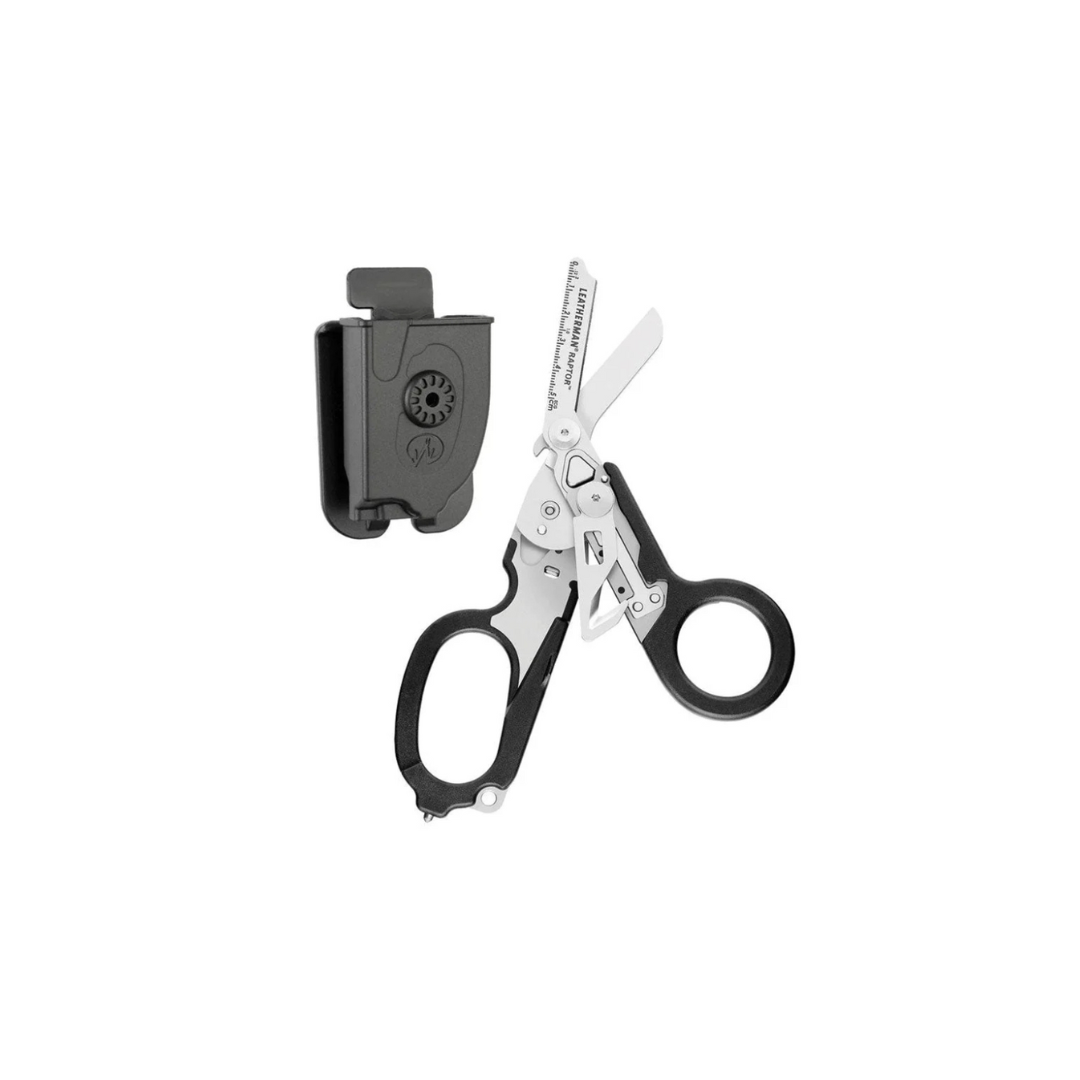 Leatherman w/Molle Holster Raptor Rescue Scissors