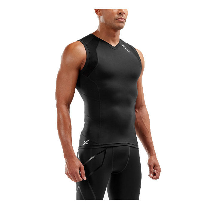 2XU Men's Compression Sleeveless Top