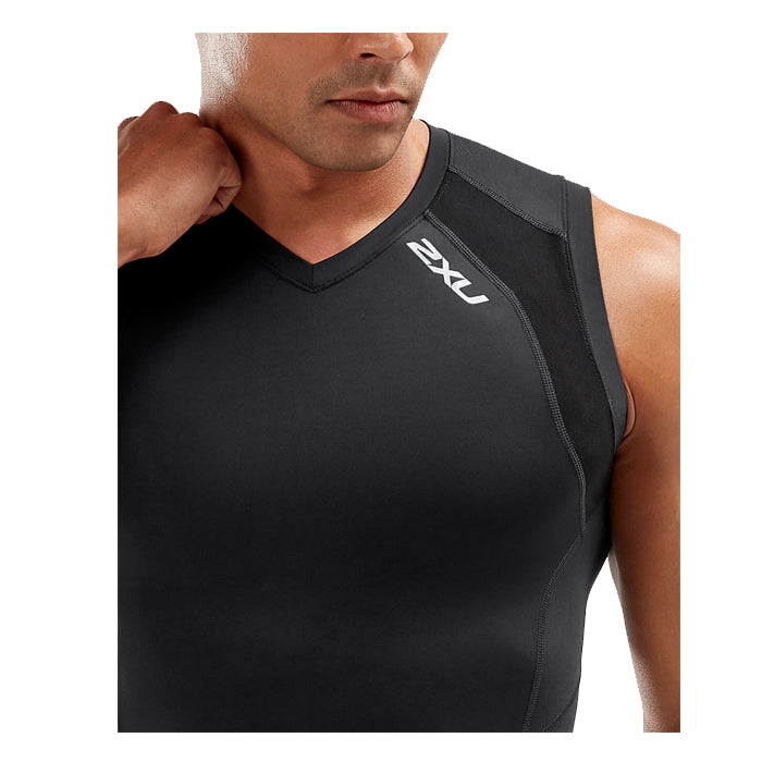 2XU Men's Compression Sleeveless Top