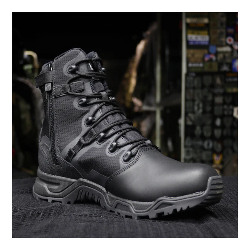 Original SWAT Alpha Fury 8” Side Zip Polishable Toe Boot