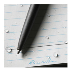 Rite in the Rain Black Metal Clicker Pen