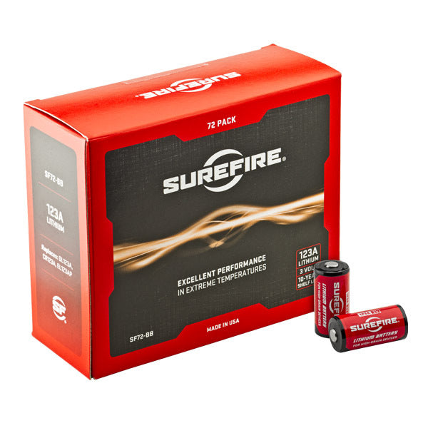 SureFire 72 Cell Bulk Box SF123A Batteries