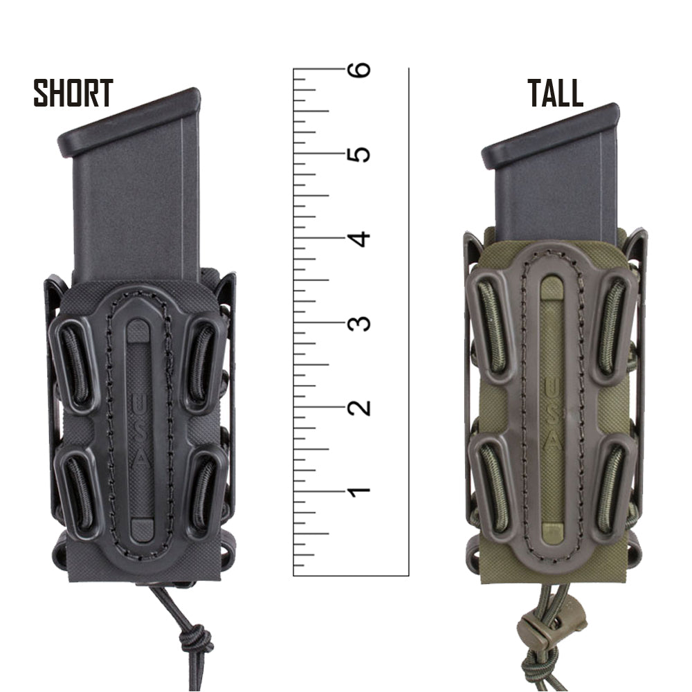 G-Code Soft Shell Scorpion Pistol Mag Carrier Tall Belt Loop