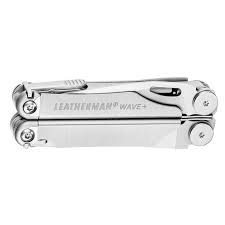 Leatherman w/Nylon Button Sheath Wave Plus Stainless Steel M