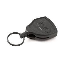 Key-Bak Super48 Heavy Duty Leather Loop Retractable Keychain