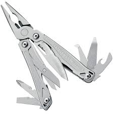 Leatherman w/Nylon Button Sheath Wingman Stainless Steel Mul