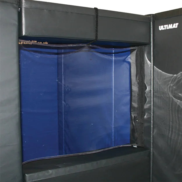 Ultimat BlackWall Clear PVC Window