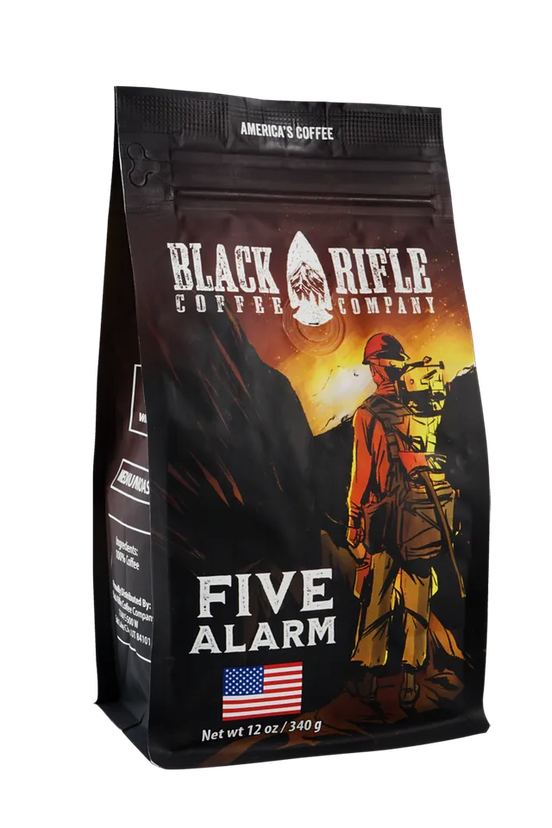 Black Rifle Coffee Company Ground Coffee Five Alarm Coffee B