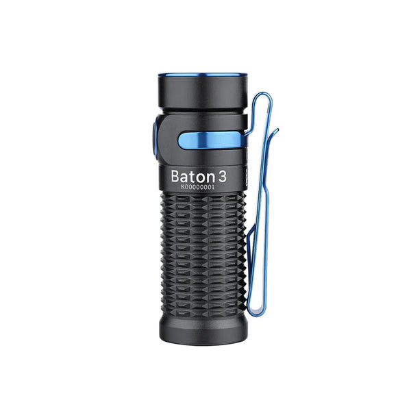 baton 3 rechargeable edc flashlight 1200 lumens with charger Olight Baton 3 (1200 lumens) Rechargeable EDC Torch – LEGEAR